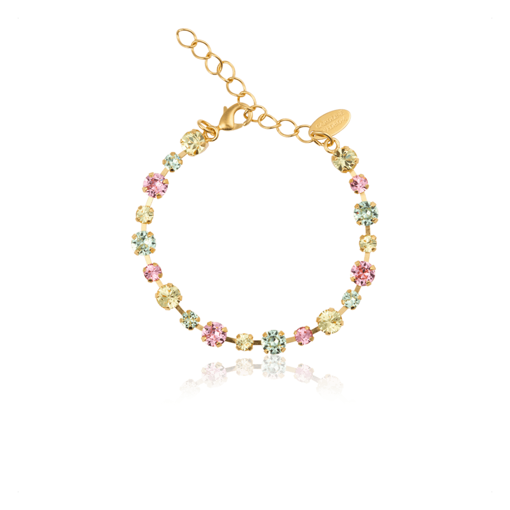 Calanthe armbånd Pastel combo / gold
