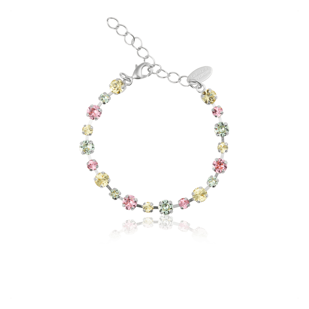 Calanthe armbånd
 Pastel combo / rhodium
