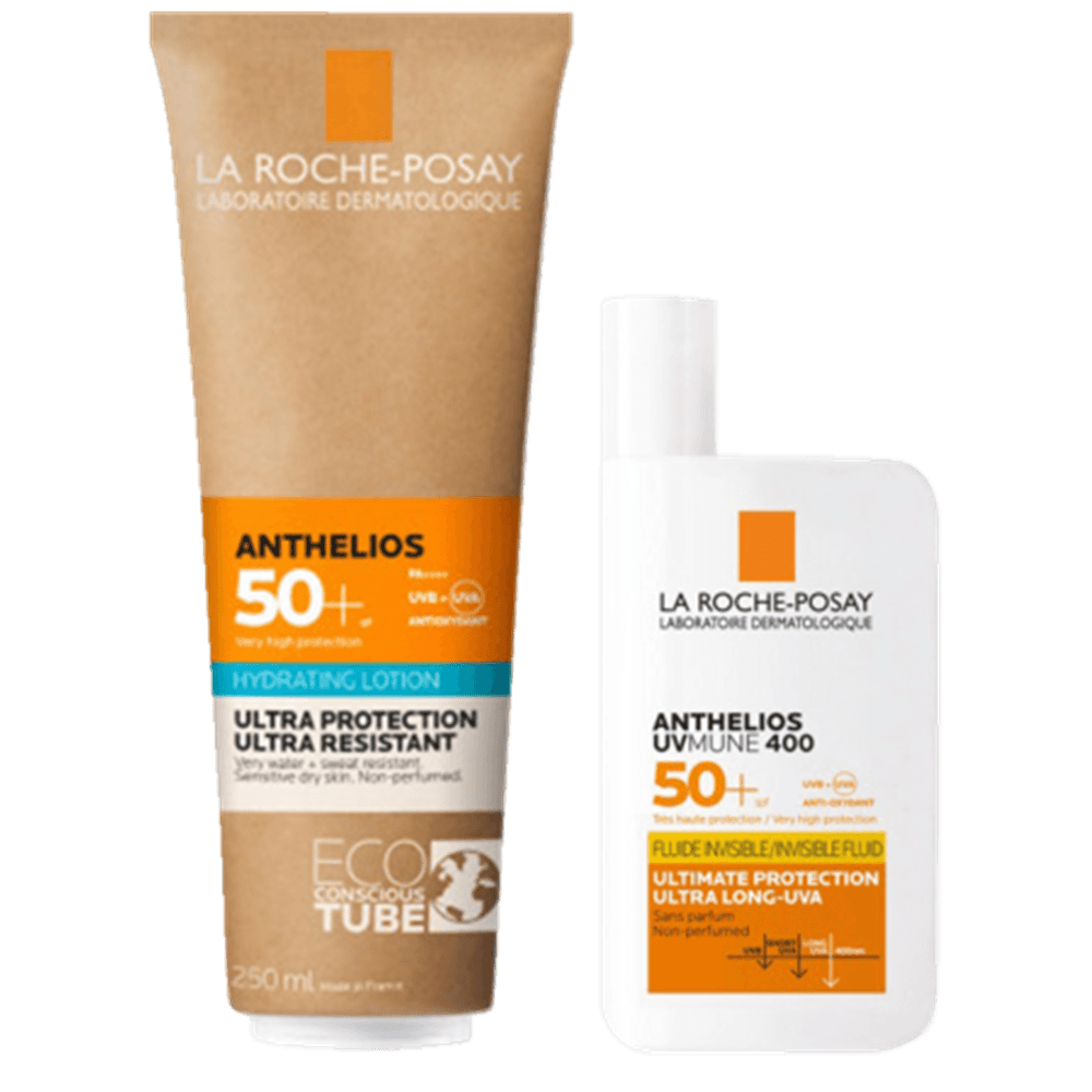 Anthelios Invisible Fluid & Hydrating Lotion Face & Body SPF 50+