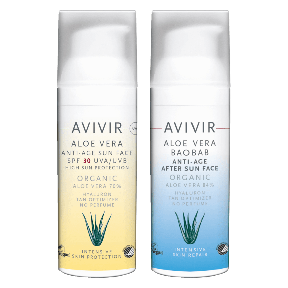 Aloe Vera Anti-age Sun Face SPF 30 & Bao Bab After Sun Face