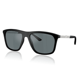 Emporio Armani® Matte Black Solbriller
