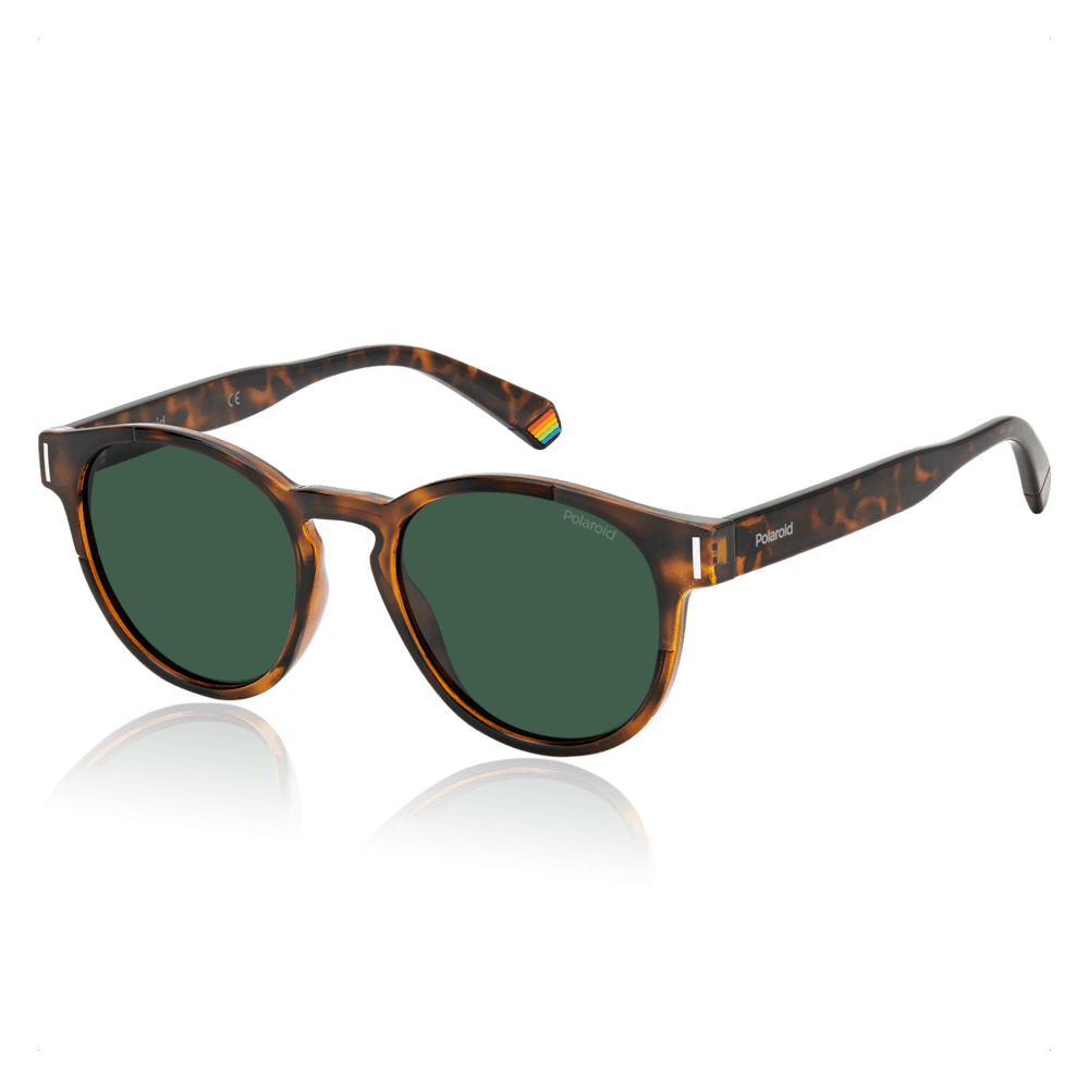 Polaroid Havana Solbriller Havana, green polarized enses
