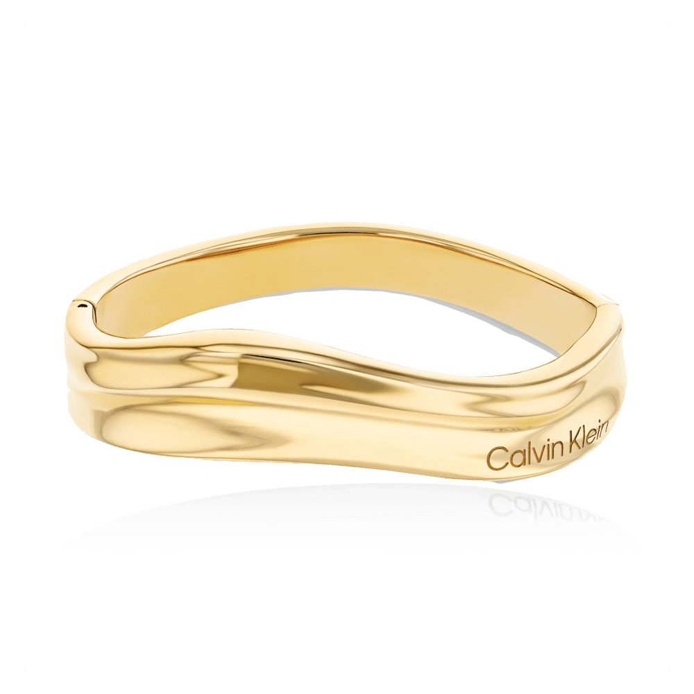 CK Bangle armbånd Goldplated