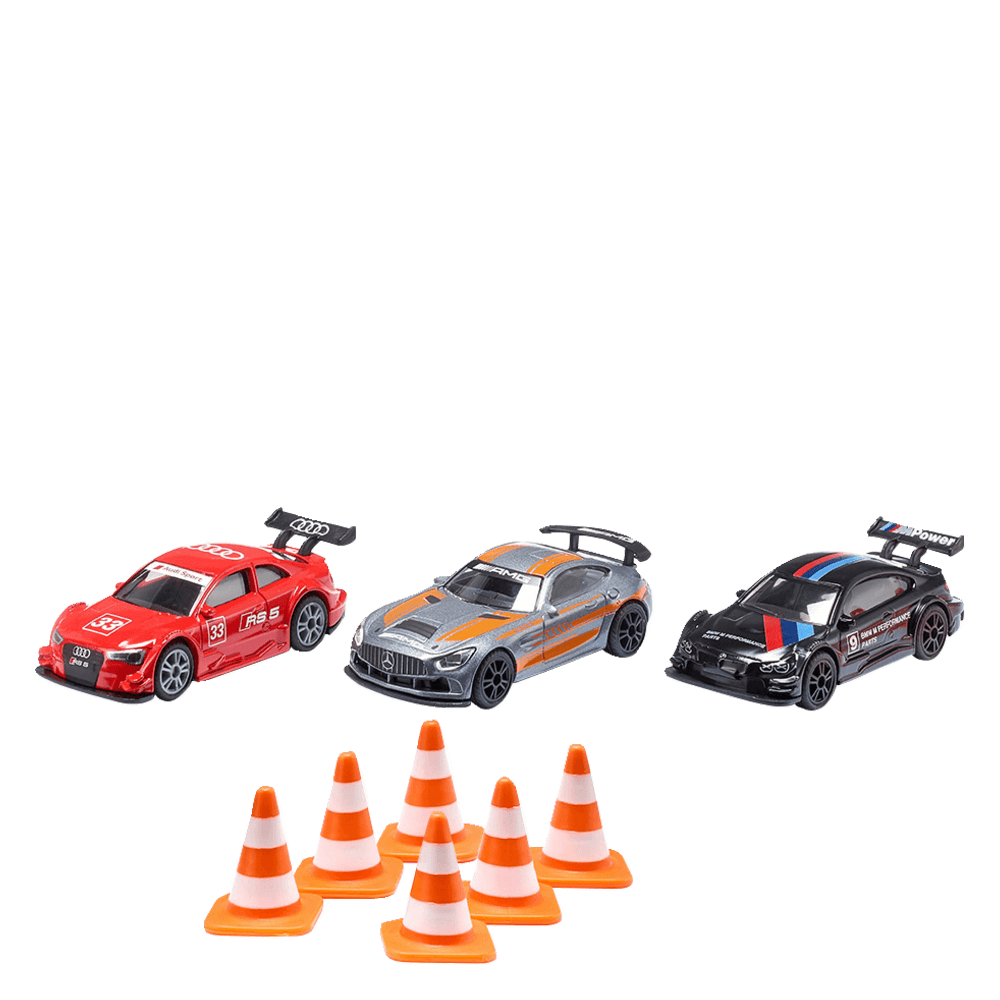 Racersæt med  3 biler.
