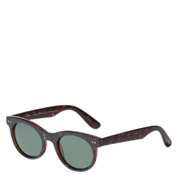 JELENA Solbriller Brown, dark green lenses