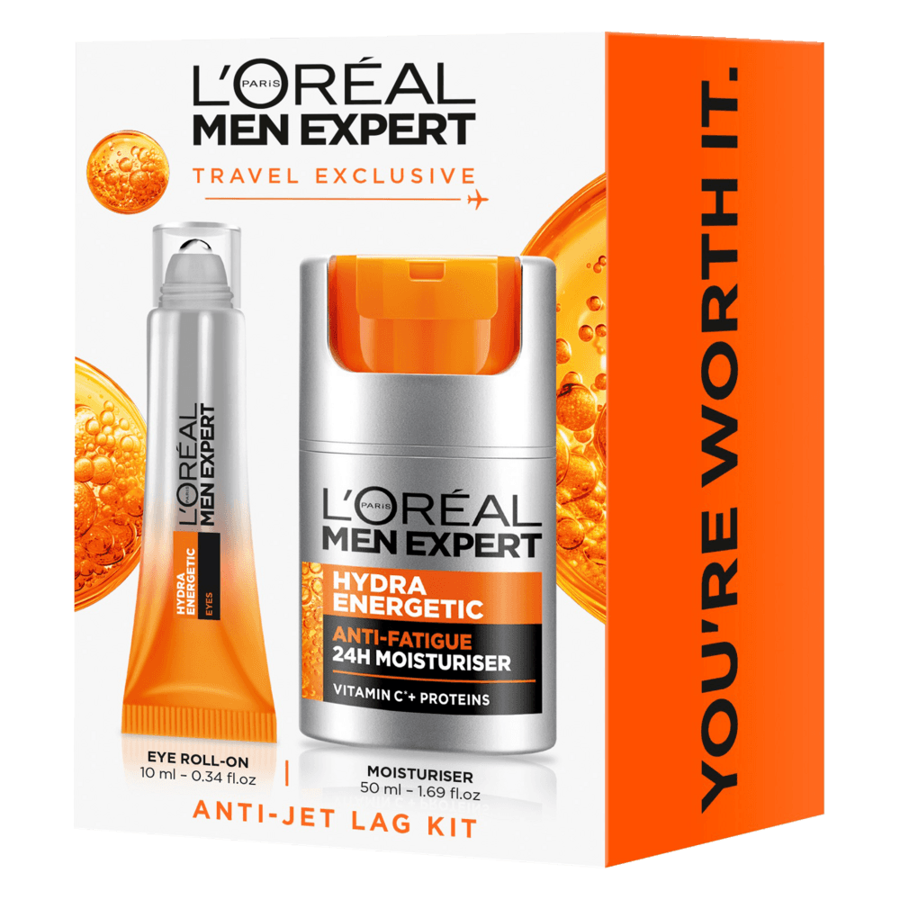 Men Expert Jet Lag Kit Eye & Moisturiser