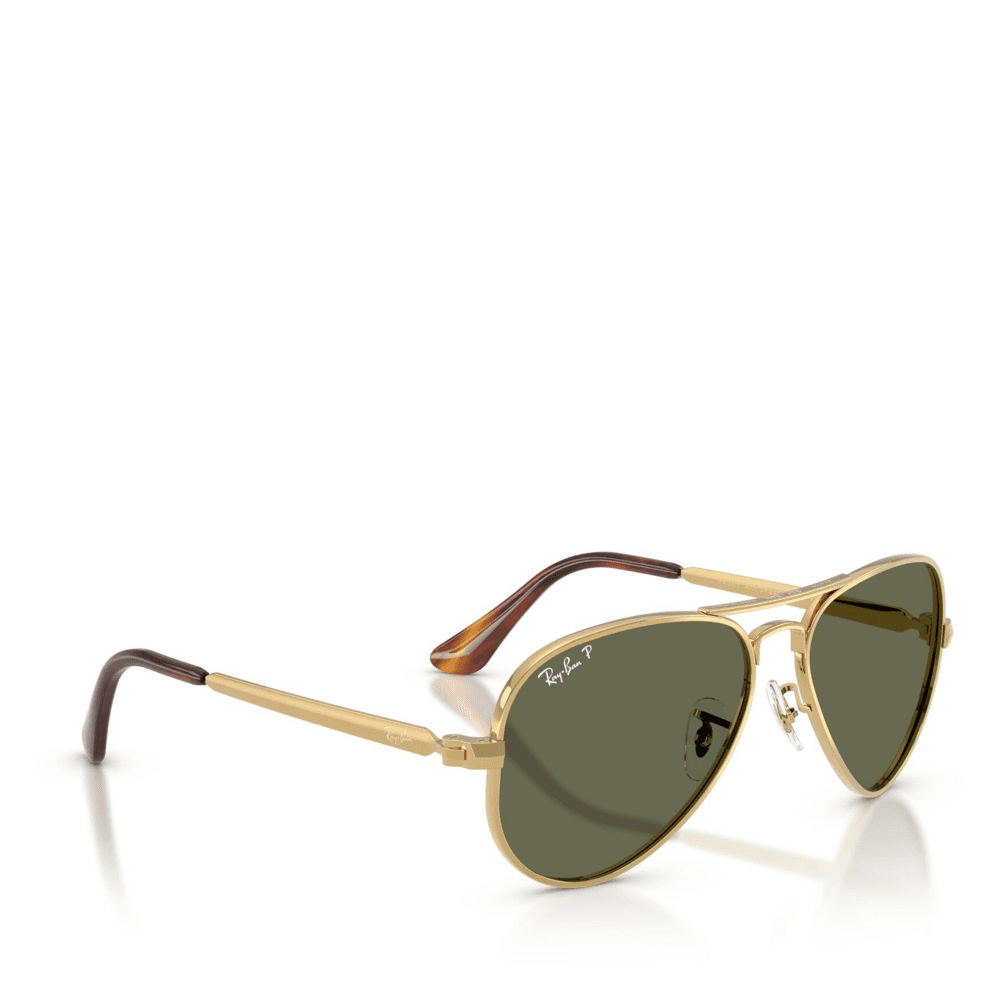 Aviator Max Solbriller
Polished Arista/gold, green lenses