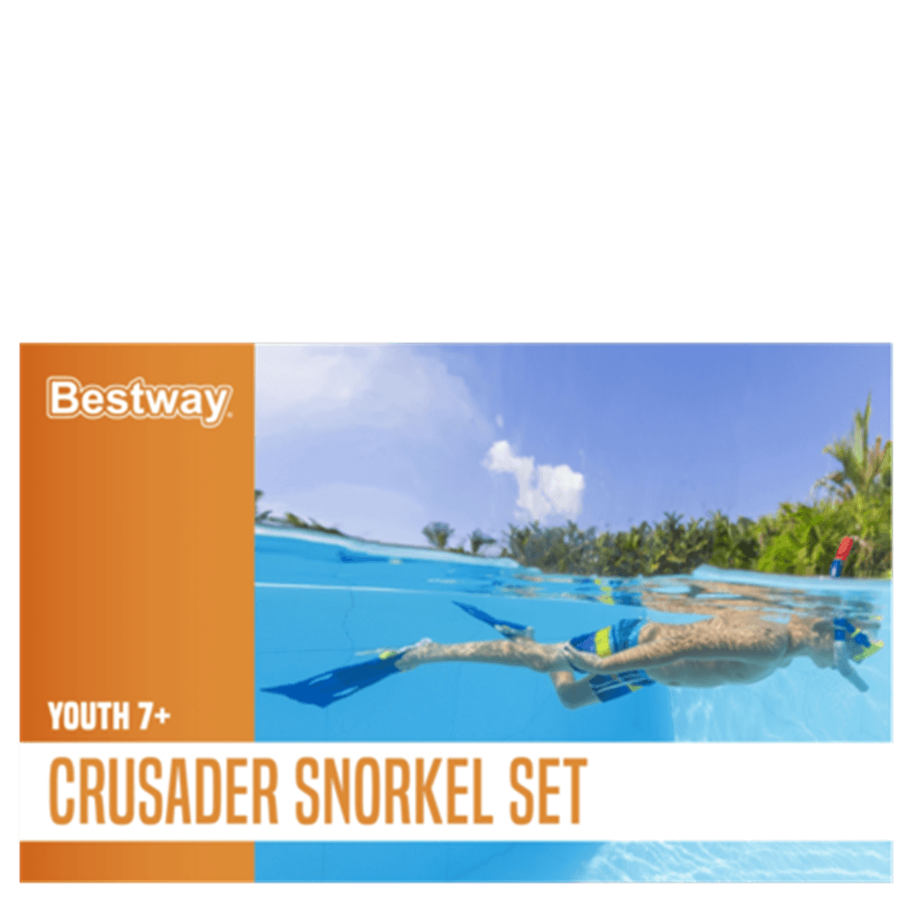 Snorkelsæt med svømmefødder str. 37 - 41