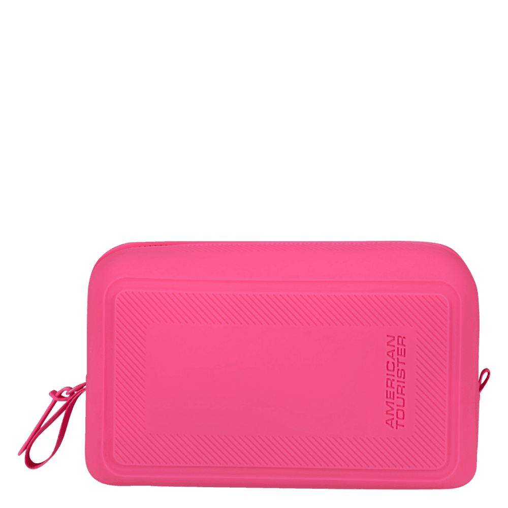 Toilettaske i silikone Hawaiian Pink