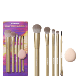 Compose Yourself Brush Set & Blender 6 pcs
