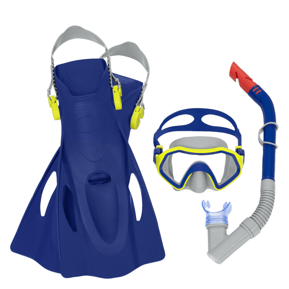 Snorkelsæt med svømmefødder str. 37 - 41
