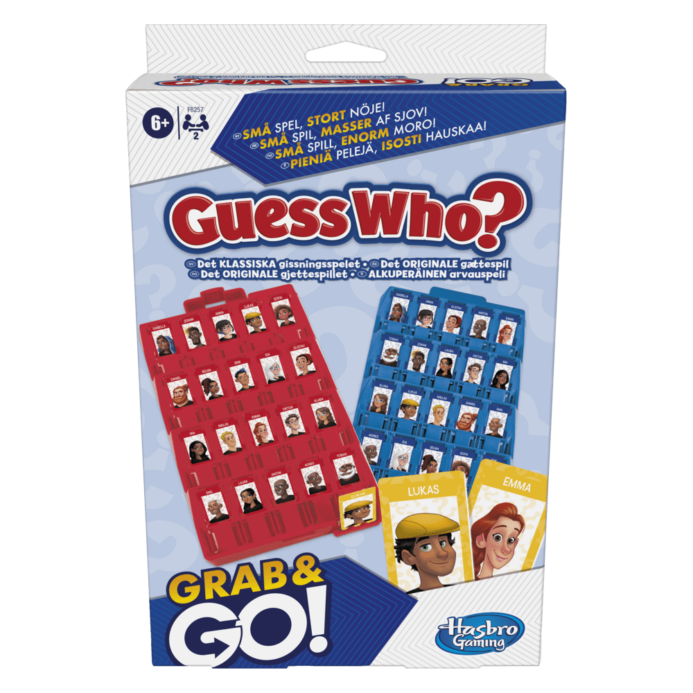 Rejsespil Guess Who Grab & Go