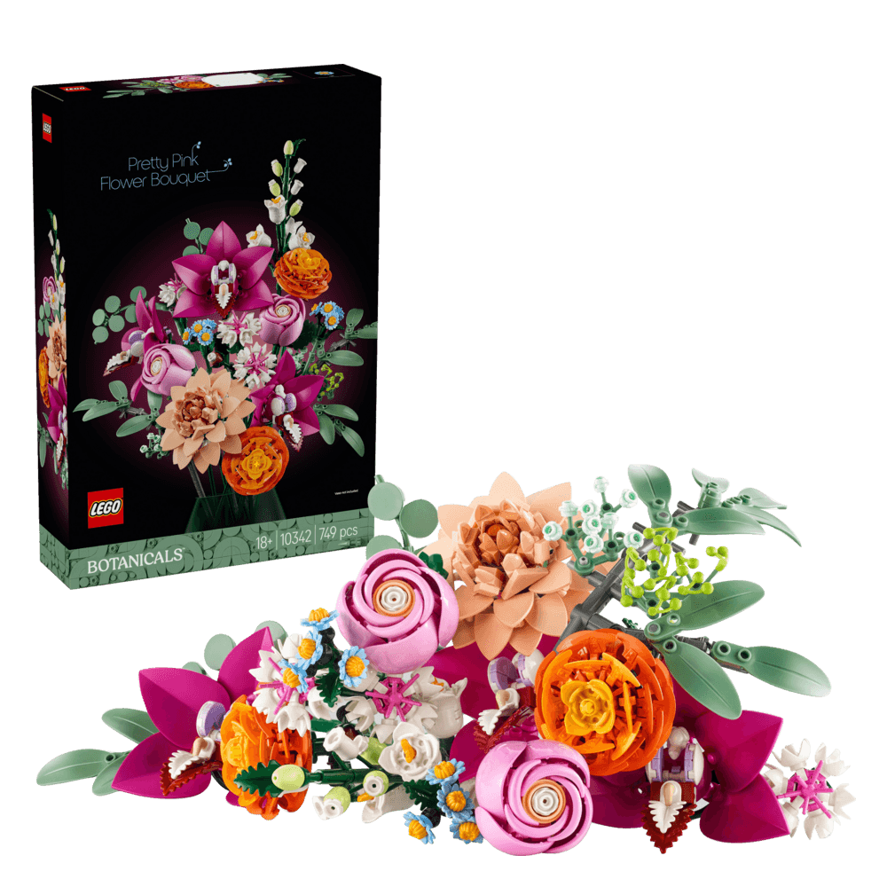 LEGO® Botanicals Pretty Pink Flower Bouquet