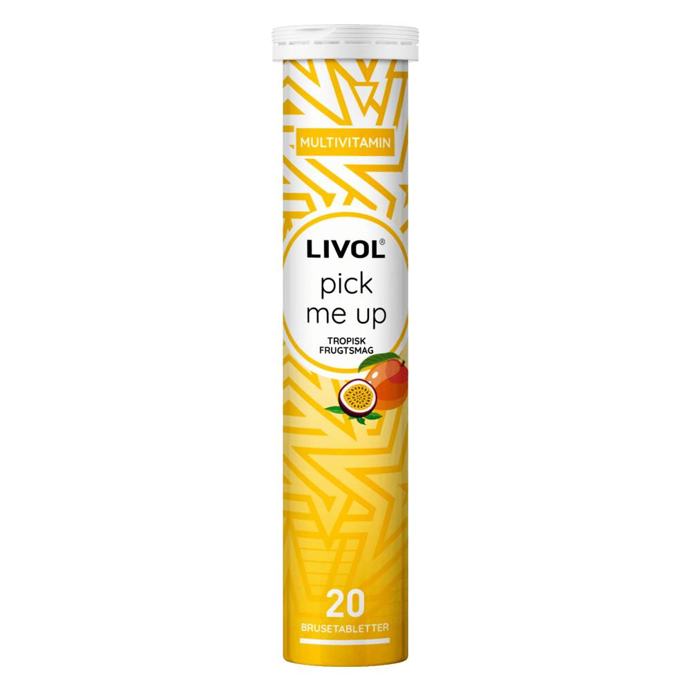 Brusetabletter Pick Me Up Multivitamin