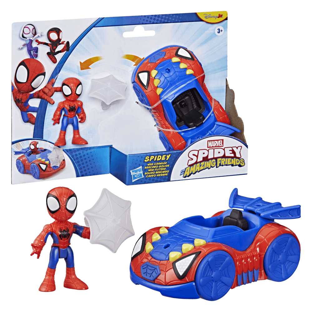 Spidey Action Figure 7,6 cm & Vehicle