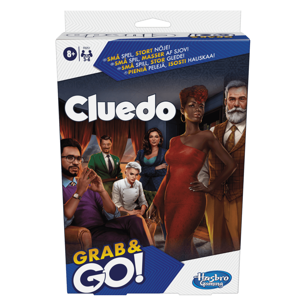 Rejsespil Cluedo Grab & Go