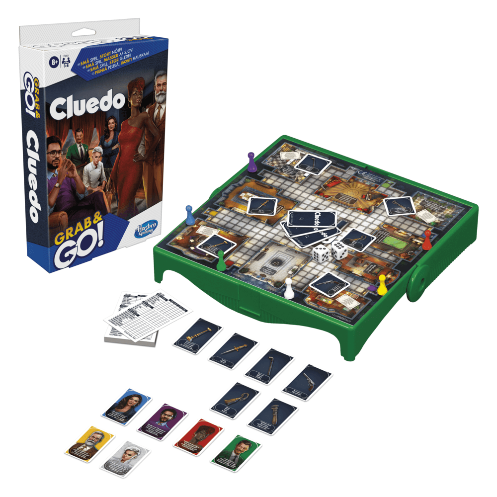 Rejsespil Cluedo Grab & Go