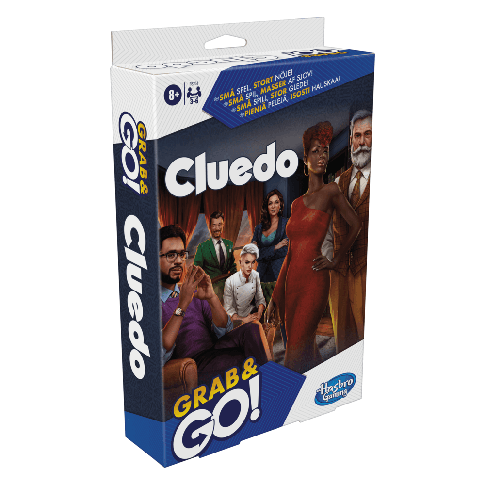Rejsespil Cluedo Grab & Go