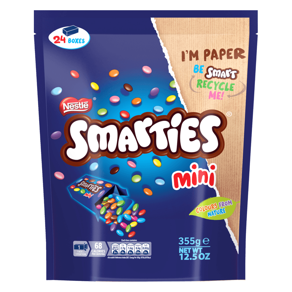 Big Bags for Sharing Smarties 24 æsker