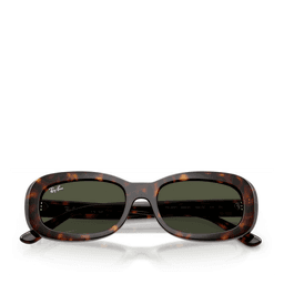 Ray-Ban® Black Havana Solbriller Black/havana, dark green lenses
