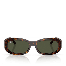 Ray-Ban® Black Havana Solbriller Black/havana, dark green lenses