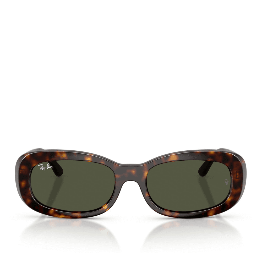 Ray-Ban® Black Havana Solbriller Black/havana, dark green lenses