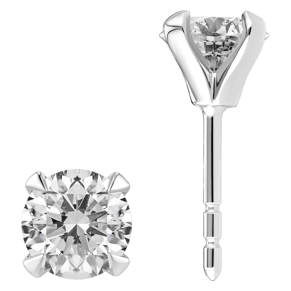 Venice Diamant øreringe 14k white gold 0,22 ct