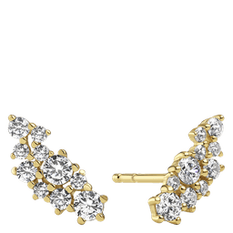 Cristallo Piccolo Øreringe 18k gold plated