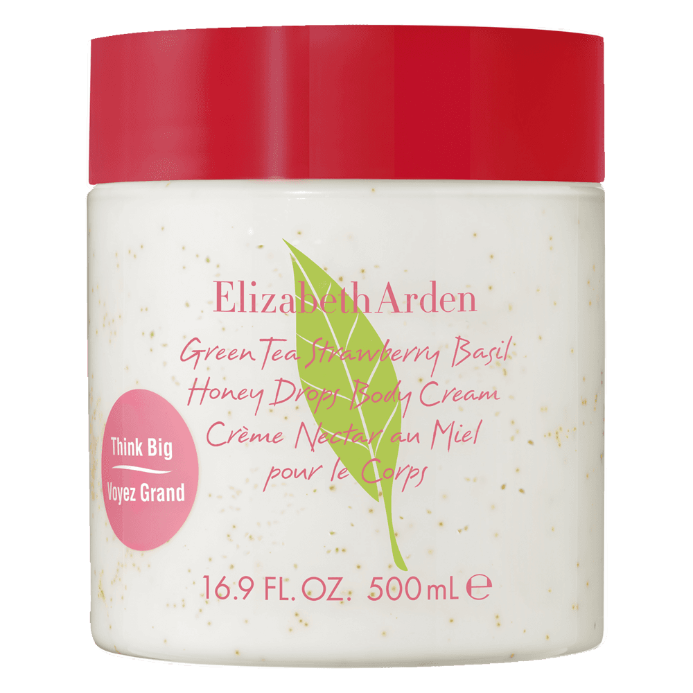 Green Tea Strawberry Basil Honey Drops Body Cream