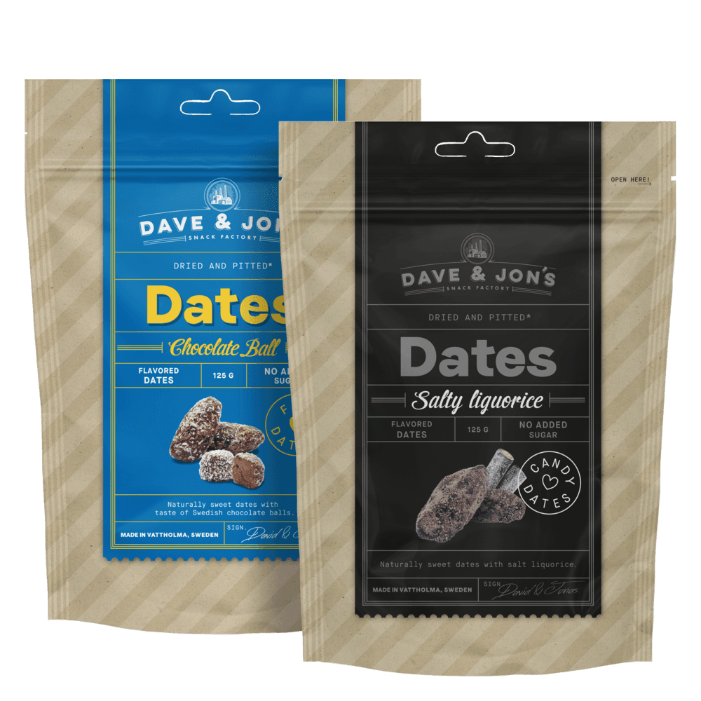 Dadler 2-pack Chocolate Ball & Salty Liquorice