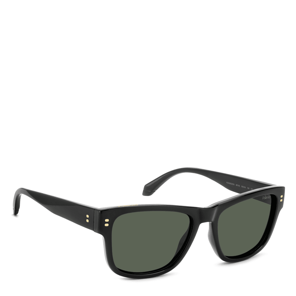 Black Solbriller
Green polarized lenses
