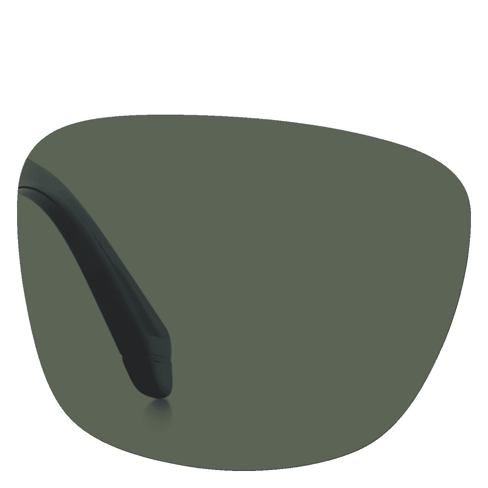 Black Solbriller
Green polarized lenses