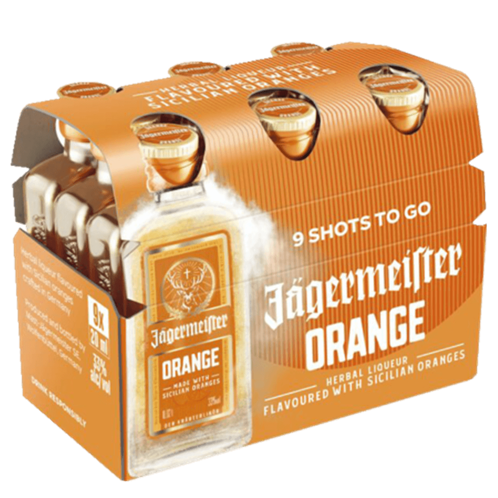 Orange Miniatures 9 x 2 cl