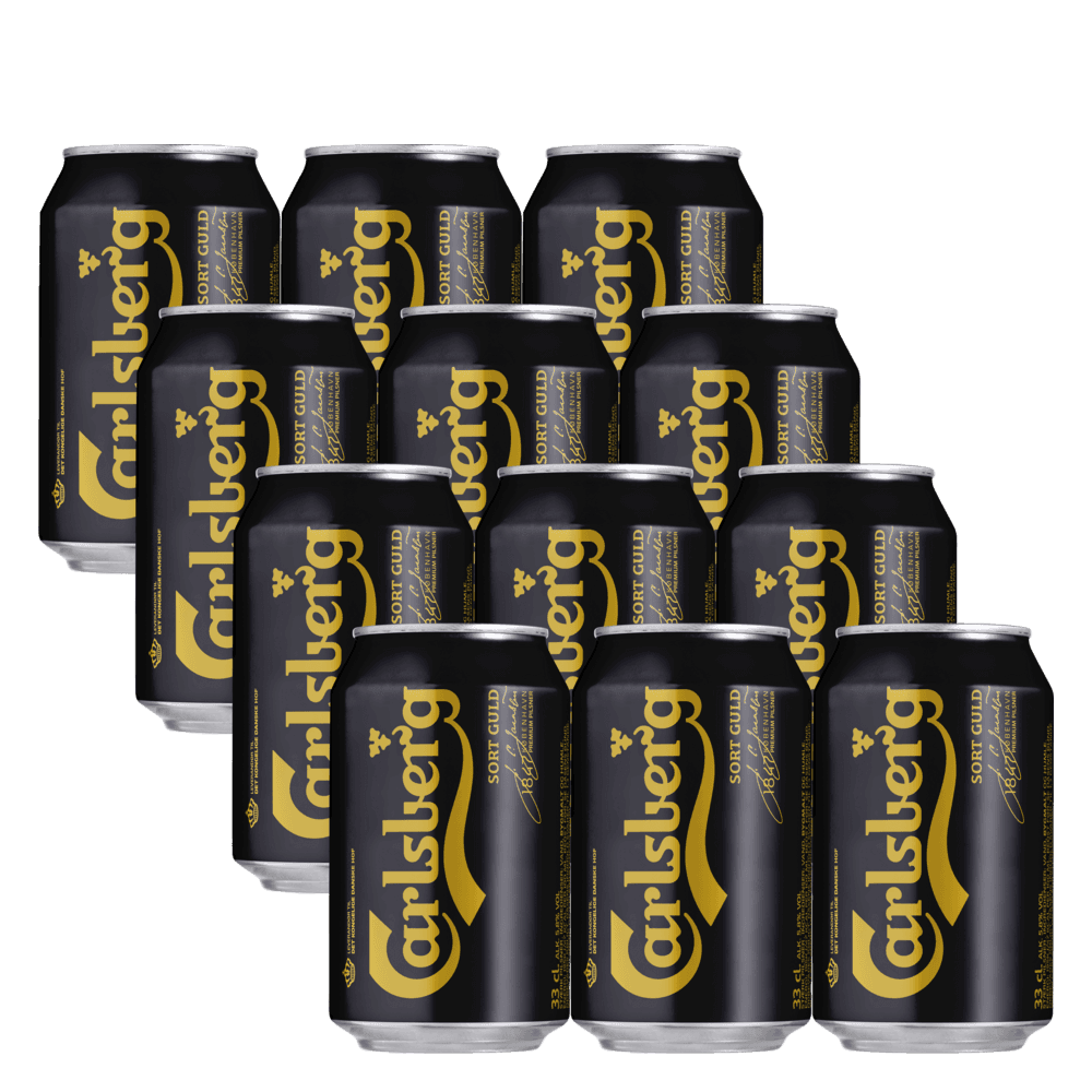 Sort Guld 12x33 cl