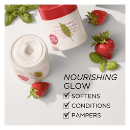 Green Tea Strawberry Basil Honey Drops Body Cream