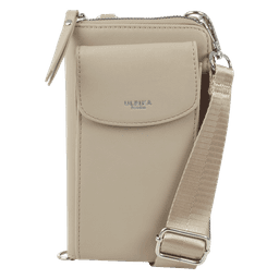 Skulder-/mobiltaske Beige