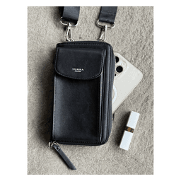 Skulder-/mobiltaske Black
