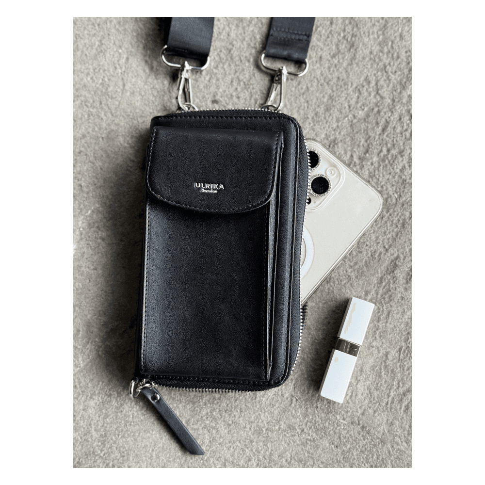 Skulder-/mobiltaske Black