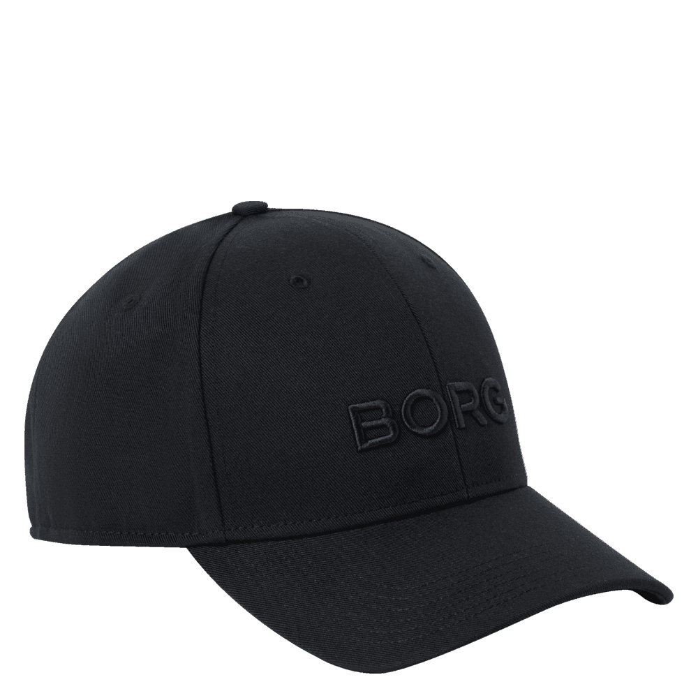 Borg Baseball Cap Black