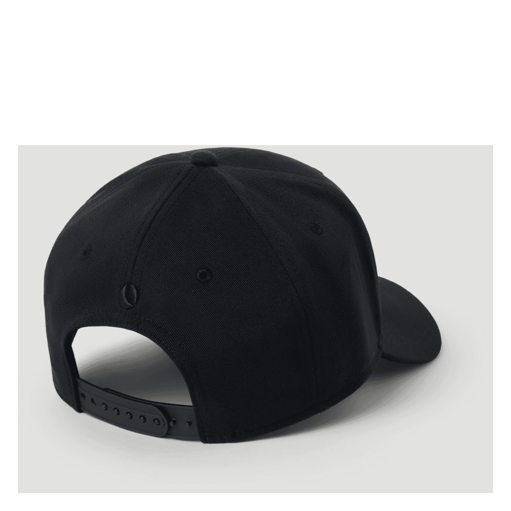 Borg Baseball Cap Black