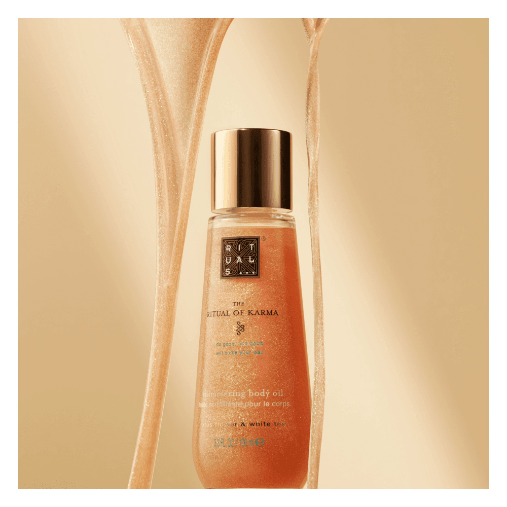 The Ritual of Karma Shimmering Body Oil 
