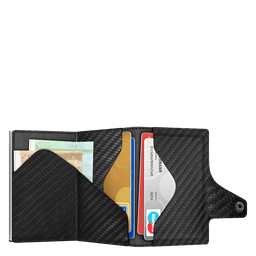 Click & Slide Wallet Hi-Tech Silver