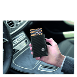 Click & Slide Wallet Hi-Tech Silver