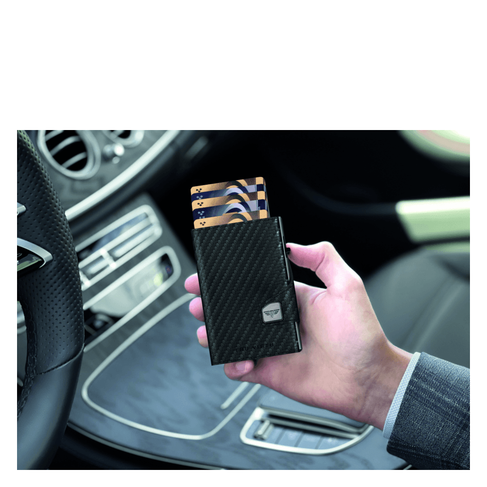 Click & Slide Wallet Hi-Tech Silver