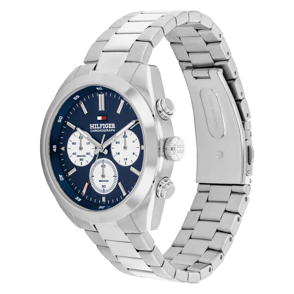 Tommy Hilfiger kronograf ur Stainless steel bracelet