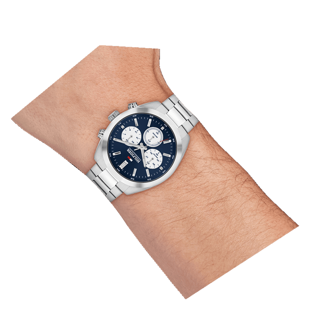 Tommy Hilfiger kronograf ur Stainless steel bracelet