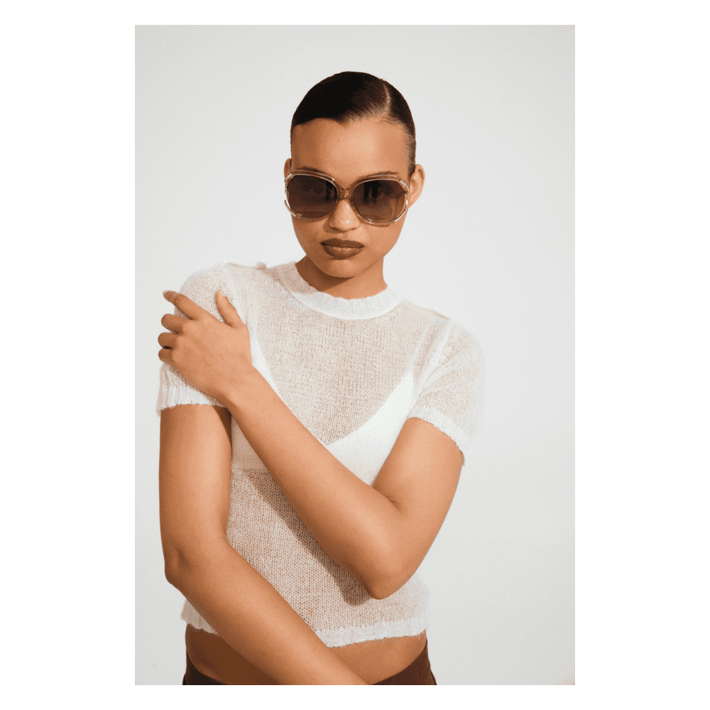 Hella Solbrille Light Brown / Gold