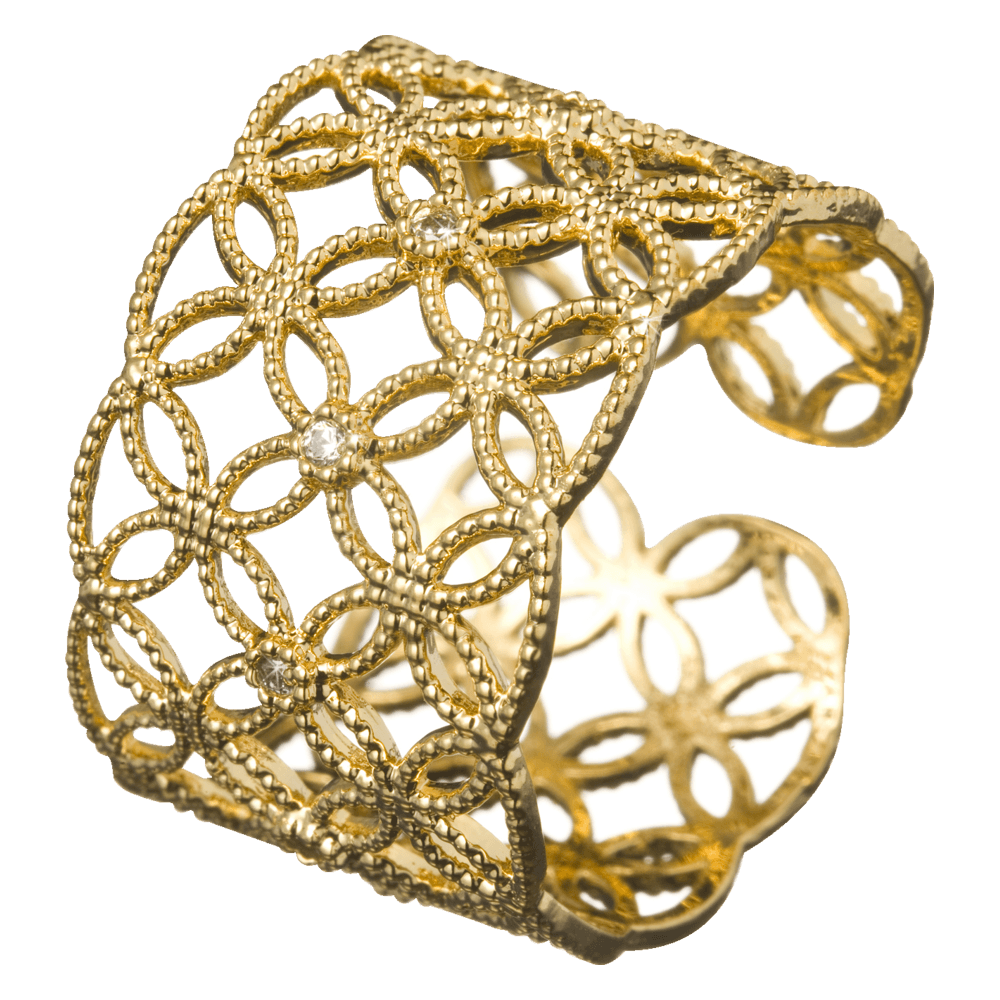 Enlace Ring Gold plated