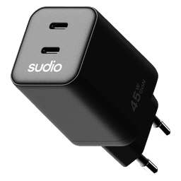 P2 Sonic 45 W oplader Black