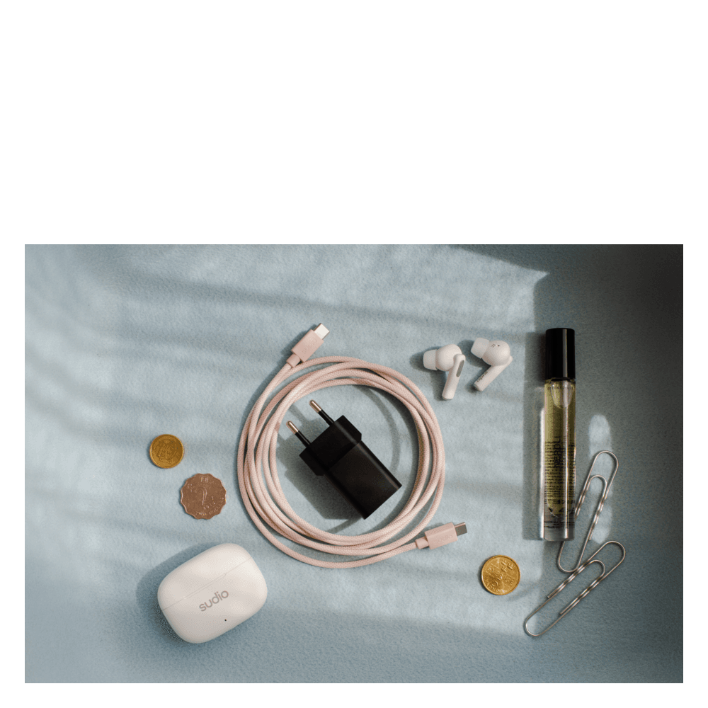 C1-C USB-C til USB C kabel Pink 1,8 m